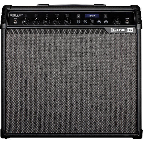 Line 6 Spider V 120 MKII 120W 1x12 Guitar Combo Amp Black