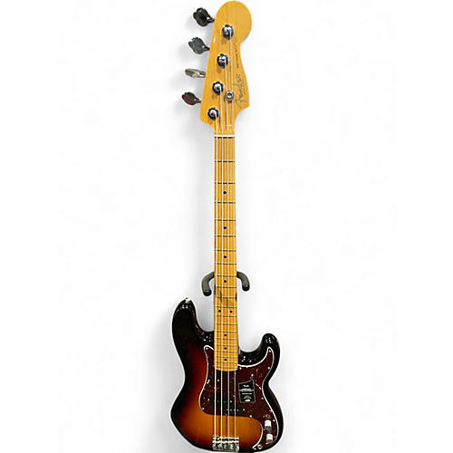 Used Fender American Professional II Precision Bass 3 Color Sunburst Electric Bass Guitar 3 Color Sunburst