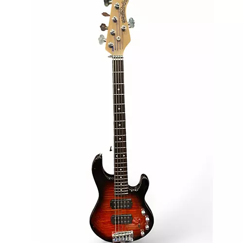 Used Ernie Ball Music Man 20TH ANNIVERSARY STINGRAY 5 CALIFORNIA SUNSET Electric Bass Guitar CALIFORNIA SUNSET
