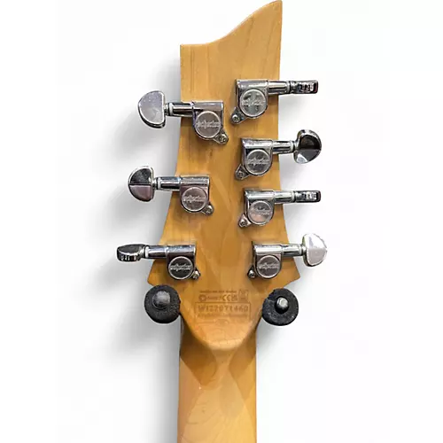 Used Schecter Guitar Research Diamond Series C7 Deluxe Flat Black Electric Guitar Flat Black