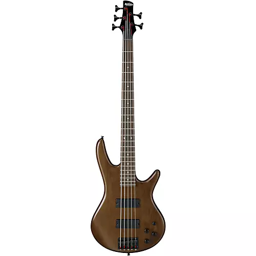 Ibanez GSR205 5-String Electric Bass Flat Walnut Rosewood fretboard