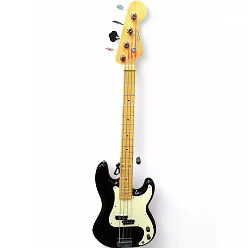 Used Fender Roger Waters Signature Precision Bass Black Electric Bass Guitar Black