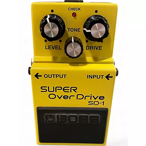 Used BOSS SD1 Super Overdrive Effect Pedal