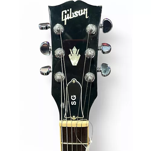 Used Gibson SG Standard Ebony Solid Body Electric Guitar Ebony