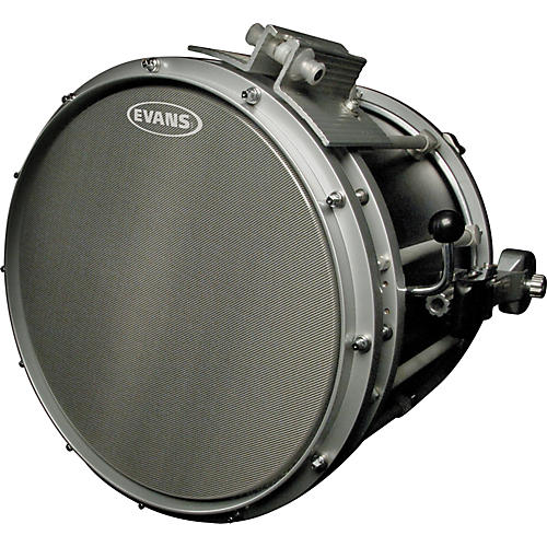 EVANS Hybrid Marching Snare Drum Batter Head Gray 14 in.