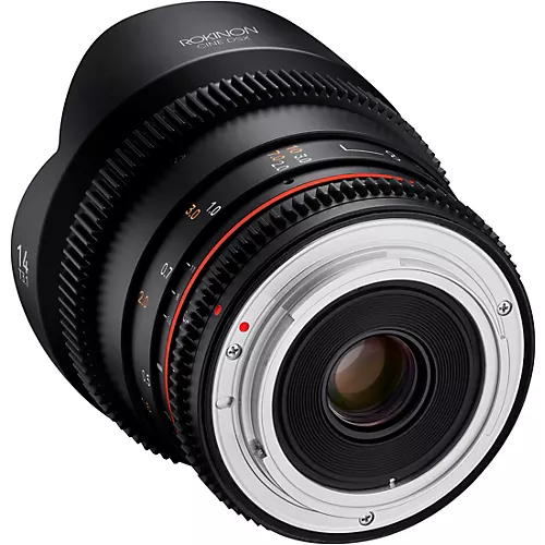 ROKINON Cine DSX 14mm T3.1 Ulra Wide Angle Cine Lens for Micro Four Thirds