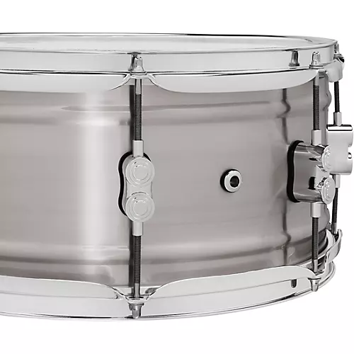PDP by DW Concept Series 1.2 mm Natural Satin Brushed Aluminum Snare Drum 14 x 8 in.