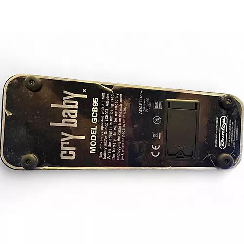Used Dunlop GCB95 Original Crybaby Wah Effect Pedal