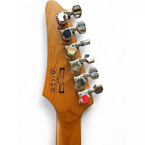 Used Ibanez AZ24S1F Transparent Black Sunburst Solid Body Electric Guitar Transparent Black Sunburst