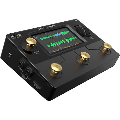 Singular Sound Aeros Loop Studio Looper Pedal Two-Tone Black