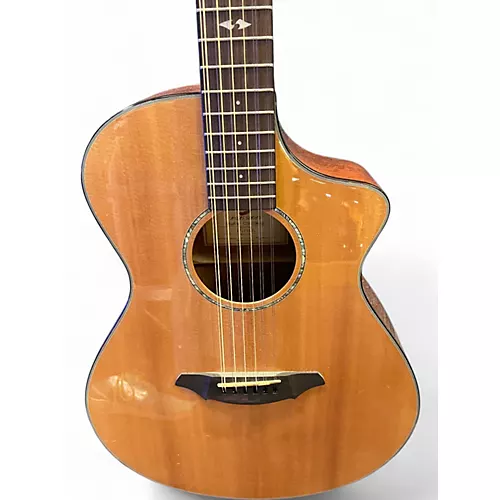 Used Breedlove Passport C250/SME12 Natural 12 String Acoustic Electric Guitar Natural