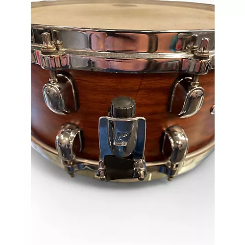 Used TAMA 14X7 Starclassic Snare BUBINGA Drum BUBINGA 214