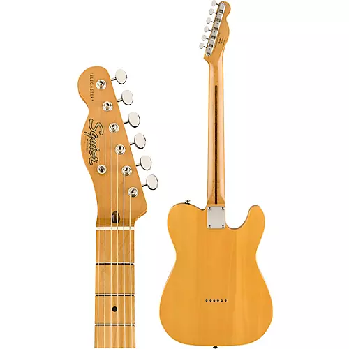 Squier Classic Vibe 50s Telecaster Maple Fingerboard Left-Handed Electric Guitar Butterscotch Blonde