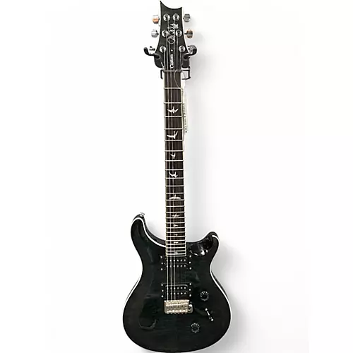 Used PRS SE Custom 24 Trans Green Solid Body Electric Guitar Trans Green