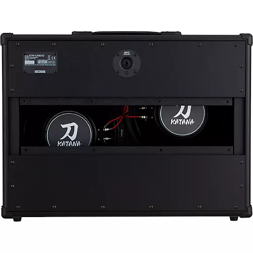 BOSS Katana Cabinet 212 150W 2x12 Guitar Speaker Cabinet Black