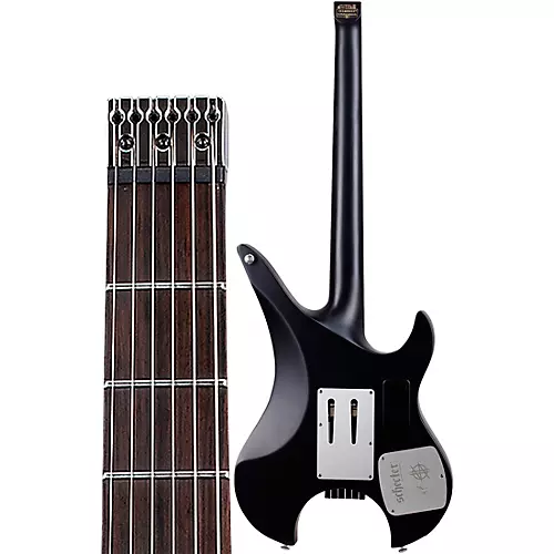 Schecter Guitar Research Synyster Gates Custom- 6 TR-S Headless Left-Handed Electric Guitar Satin Black