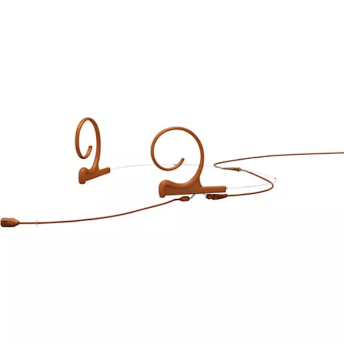 DPA Microphones d:fine FID88 Directional Headset Microphone—Dual Ear, 120mm Boom, Microdot Connector, Brown