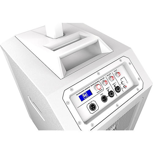 EVOLVE 50 Portable Active Line Array PA System, White