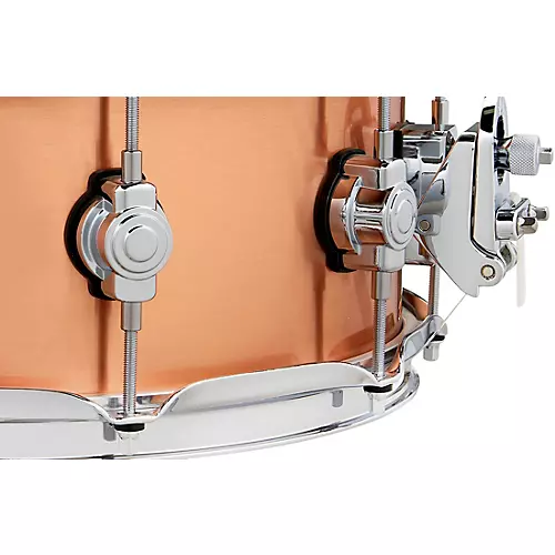DW DW Performance Series 1 mm Polished Copper Snare Drum 14 x 5.5 in.