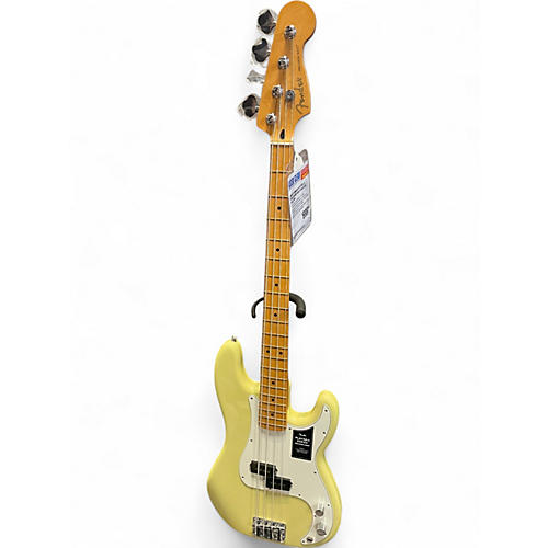 Used Fender Player II Precision Bass Haileah Yellow Electric Bass Guitar Haileah Yellow