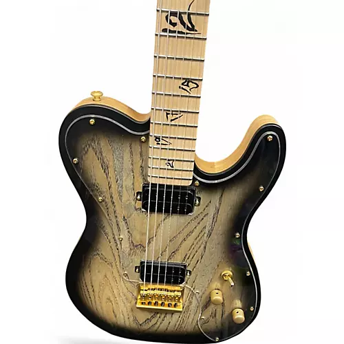 Used Schecter Guitar Research MEEGS Charcoal Burst Solid Body Electric Guitar Charcoal Burst