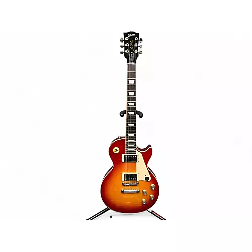Used Gibson Les Paul Standard 1960S Neck Cherry Sunburst Solid Body Electric Guitar Cherry Sunburst