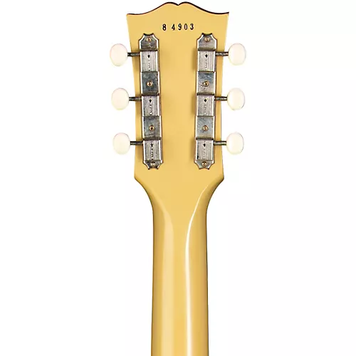 Gibson Custom 1958 Les Paul Junior DC Reissue VOS Left-Handed Electric Guitar TV Yellow