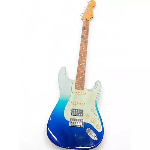 Used Fender Player Plus Stratocaster blair blue Solid Body Electric Guitar blair blue
