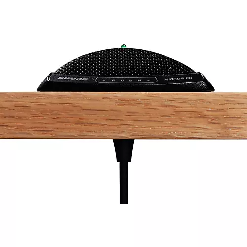 Shure MX392BE Condenser Boundary Microphone, Built-in Preamp, Attached 12' Unterminated Bottom-exit Cable (Omnidirectional)