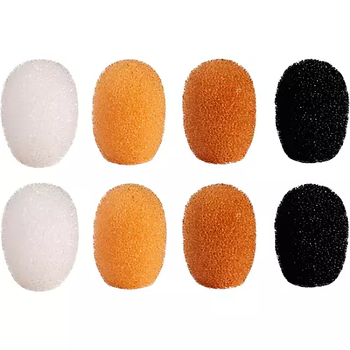 Shure RPM40WS/M Windcreens for Shure Twinplex lavalier and headset microphones (4-color, 2 each)