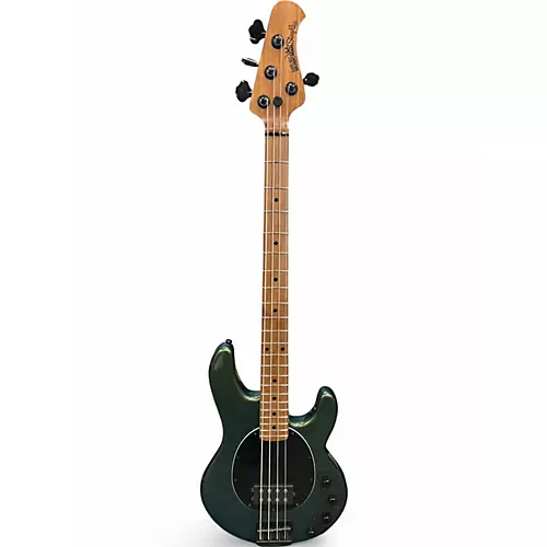 Used Ernie Ball Music Man StingRay Special H EMERALD IRIS Electric Bass Guitar EMERALD IRIS