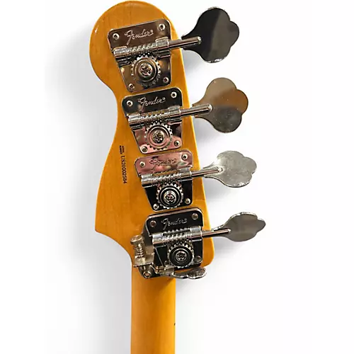 Used Fender Tony Franklin Signature Fretless Precision Bass Blue Electric Bass Guitar Blue