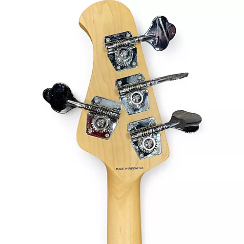 Used Sterling by Music Man Sting Ray 24 Butterscotch Electric Bass Guitar Butterscotch