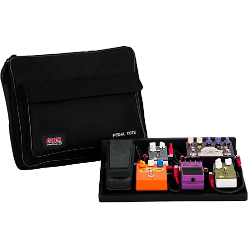 Gator GPT Pedal Tote Pedalboard With Carry Bag Black