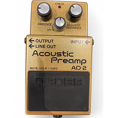 Used BOSS AD2 Acoustic Preamp Guitar Preamp