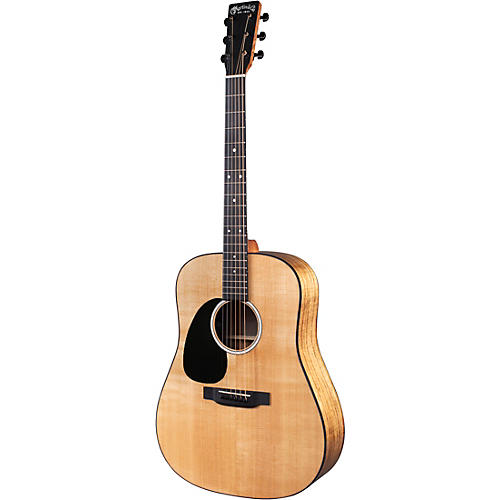 Martin D-12E Road Series Koa Fine Veneer Dreadnought Left-Handed Acoustic-Electric Guitar Natural