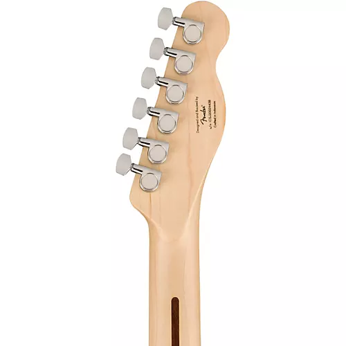 Squier Affinity Series Telecaster Maple Fingerboard Left-Handed Electric Guitar Butterscotch Blonde