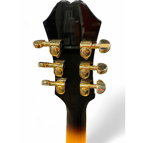 Used Epiphone J200 EC STUDIO Vintage Sunburst Acoustic Electric Guitar Vintage Sunburst