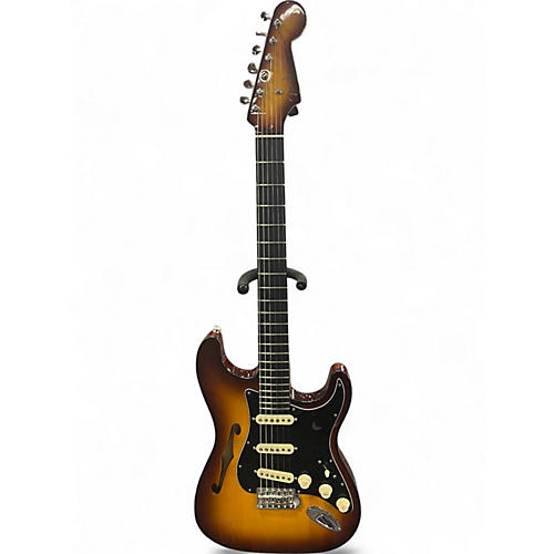 Used Fender Suona Stratocaster violin burst Hollow Body Electric Guitar violin burst