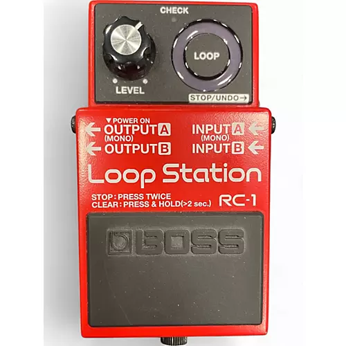 Used BOSS RC1 Loop Station Pedal