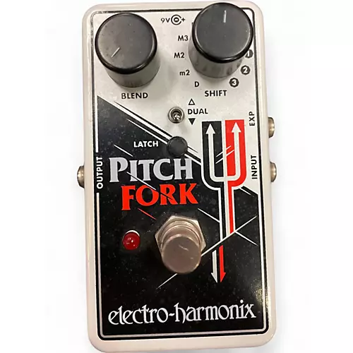 Used Electro-Harmonix Pitch Fork Polyphonic Pitch Shifting Effect Pedal
