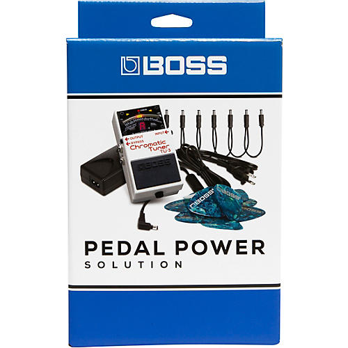 BOSS TU-3 Chromatic Tuner Pedal Power Solution Bundle