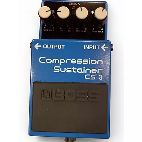 Used BOSS CS3 Compressor Sustainer Effect Pedal