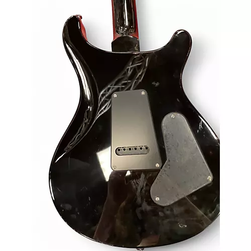 Used PRS SE CUSTOM 24 LEFT HANDED BLACK GOLD BURST Electric Guitar BLACK GOLD BURST