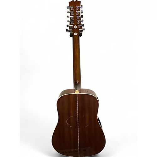 Used Mitchell D120S12E Natural 12 String Acoustic Electric Guitar Natural