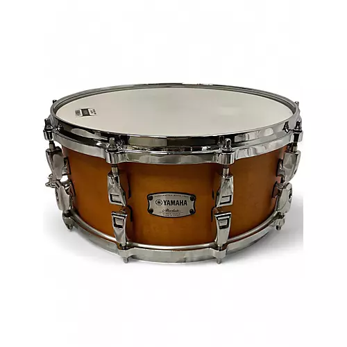 Used Yamaha 6X14 Absolute Snare Drum Vintage Natural Vintage Natural 13