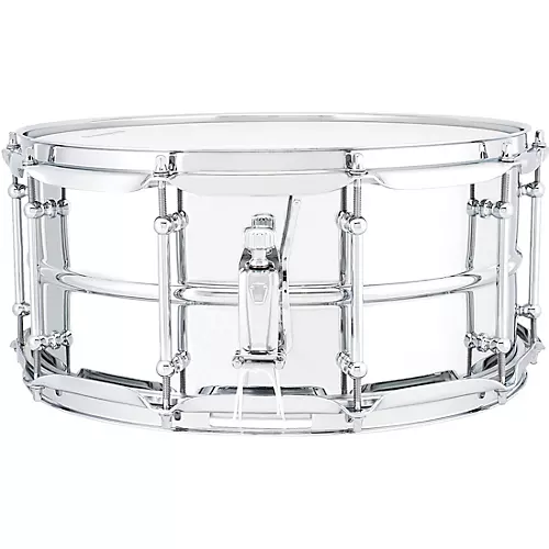 Ludwig Supralite Steel Snare Drum 13 x 6 in.