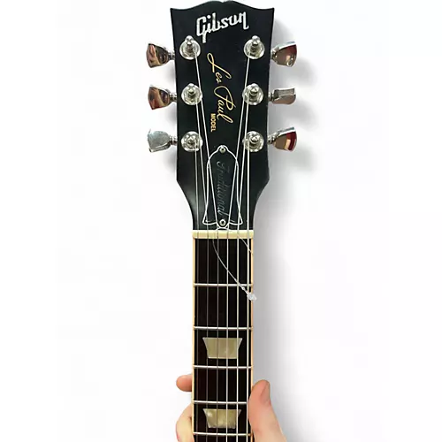 Used 2010s Gibson Les Paul Traditional Left Handed Tobacco Burst Electric Guitar Tobacco Burst
