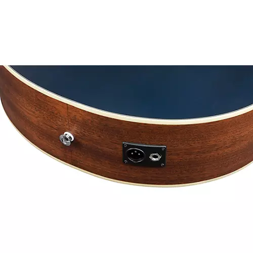 Ibanez AE100 Grand Auditorium Acoustic-Electric Guitar Dark Tide Blue Flat