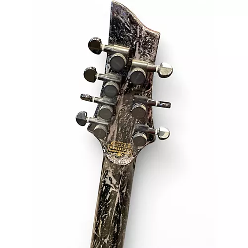 Used Schecter Guitar Research C7 Silver Mountain Silver Mountain Solid Body Electric Guitar Silver Mountain